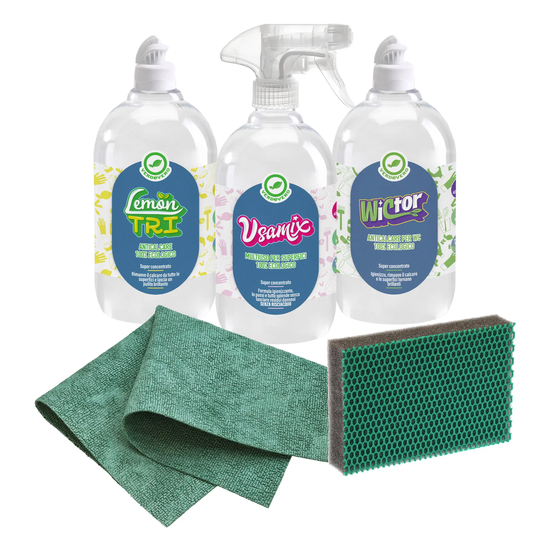 ➡️ Kit Anticalcare Naturale per il bagno - Verdevero