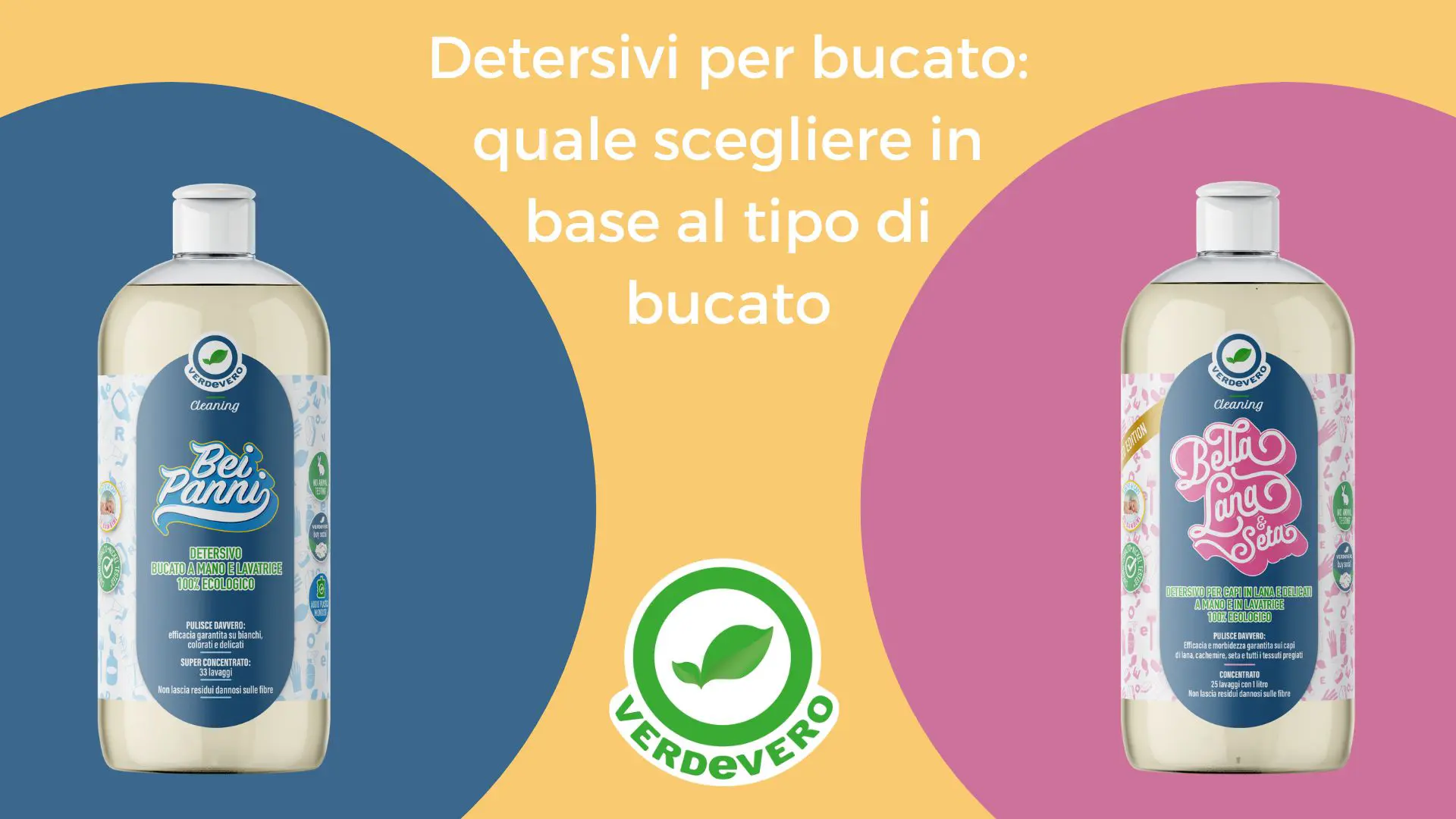 Detersivo bucato Verdevero