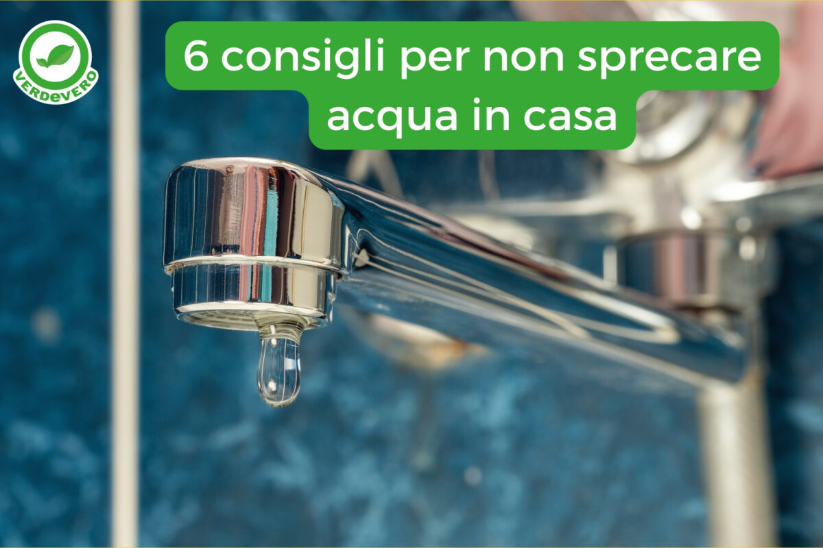 non sprecare acqua